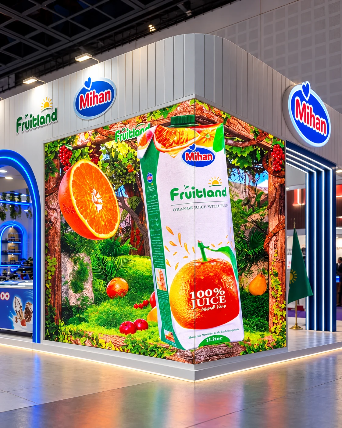 Mihan — 3D LED · Dubai Exhibition